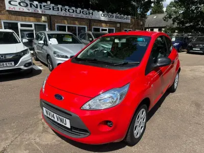 Used Ford Ka Studio 69 HP (50 kW) 2014 Red Hatchback