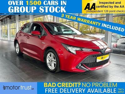 Red Used 2021 Toyota Corolla Hatchback | £15,295 (Fair price)
