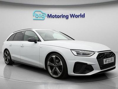 Used Audi A4 Black Edition 150 HP (110 kW) 2022 White Estate