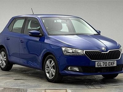 Used Skoda Fabia SE 60 HP (44 kW) 2020 Energy blue Hatchback