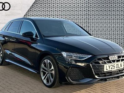 Used Audi A3 S-Line 150 HP (110 kW) 2025 Black Hatchback