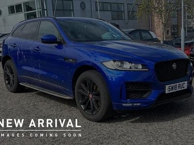 Used Jaguar F-Pace R-Sport 177 HP (130 kW) 2018 Blue SUV