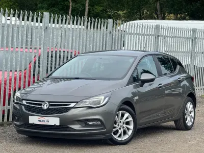 Used Vauxhall Astra S 110 HP (80 kW) 2018 Grey Hatchback