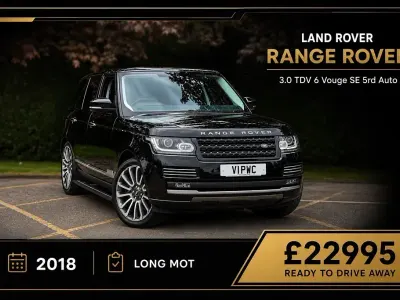 Used Land Rover Range Rover Vogue SE 306 HP (225 kW) 2018 Black SUV