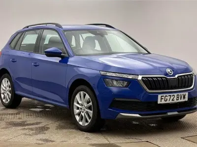Used Skoda Kamiq SE 110 HP (80 kW) 2022 Blue SUV