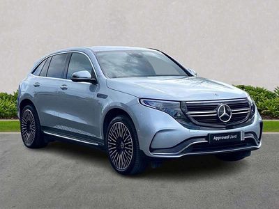 Used Mercedes EQC400 AMG Line Premium Plus 300 kW (408 HP) 2020 Silver SUV