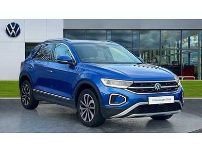 Used VW T-Roc Style 150 HP (110 kW) 2023 Ravenna blue metallic SUV