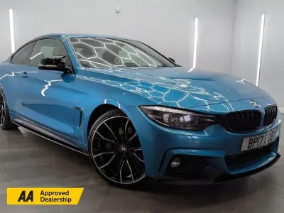 Used BMW 420 M Sport 190 HP (139 kW) 2017 Blue Coupe
