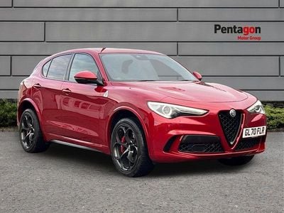 Red Used 2020 Alfa Romeo Stelvio Quadrifoglio SUV | £40,995 (Fair price)