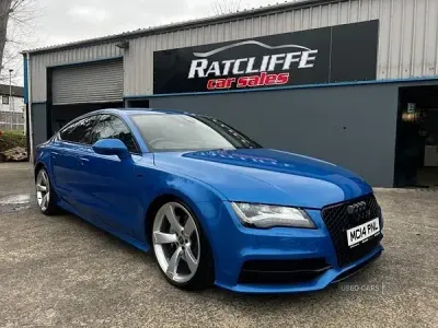 Used Audi A7 Black Edition 2014 Grey Hatchback