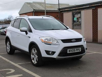 Used Ford Kuga Zetec 136 HP (100 kW) 2009 White SUV