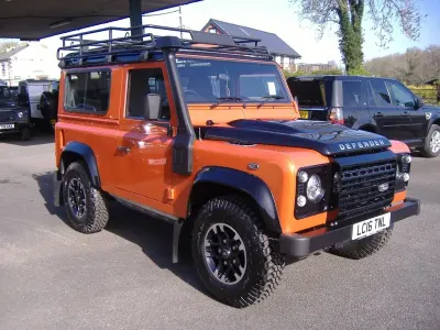 Used Land Rover Defender Adventure 2016 Orange Estate