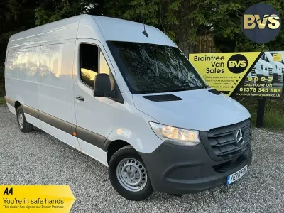 Used Mercedes Sprinter 163 HP (119 kW) 2020 White Van