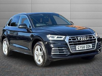 Used Audi Q5 S-Line 190 HP (139 kW) 2018 Mythos black SUV