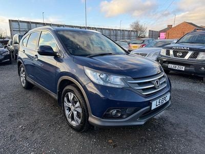 Blue Used 2013 Honda CR-V SR SUV | £3,499 (Expensive)