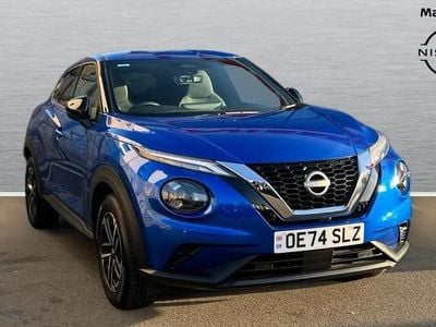 Used Nissan Juke N-Connecta 114 HP (83 kW) 2024 Blue SUV