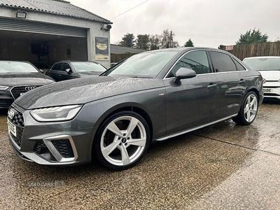 Grey Used 2021 Audi A4 S-Line Sedan | £19,995 (Fair price)