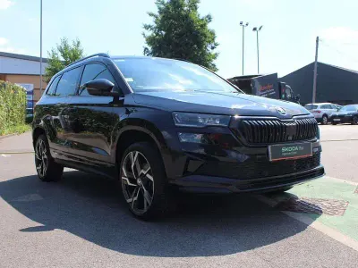 Used Skoda Karoq SportLine 150 HP (110 kW) 2024 Black SUV