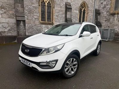 Used Kia Sportage 114 HP (83 kW) 2015 White SUV