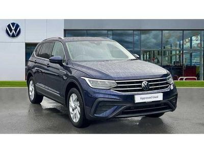 Blue Used 2022 VW Tiguan Allspace Life SUV | £23,109 (Fair price)