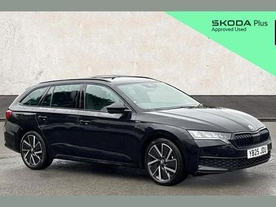 Used Skoda Octavia SportLine 150 HP (110 kW) 2025 Black Estate