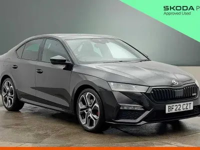 Begagnad Skoda Octavia vRS 147 HK (108 kW) 2022 Svart Halvkombi