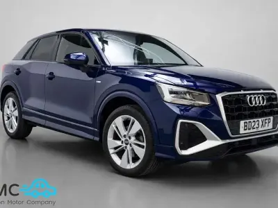 Used Audi Q2 S-Line 150 HP (110 kW) 2023 Blue SUV