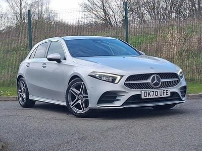 Begagnad Mercedes A200 Executive 163 HK (119 kW) 2020 Silver Halvkombi
