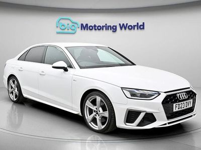 Used Audi A4 S-Line 2023 White Sedan