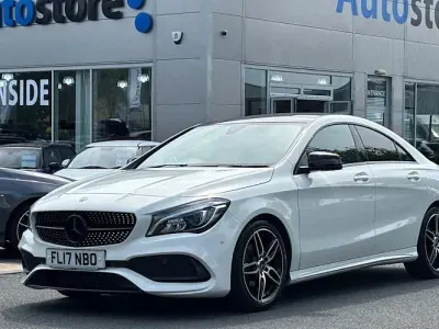 Begagnad Mercedes CLA180 AMG line 122 HK (89 kW) 2017 Sedan