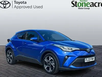 Used Toyota C-HR Design 122 HP (89 kW) 2022 Blue SUV