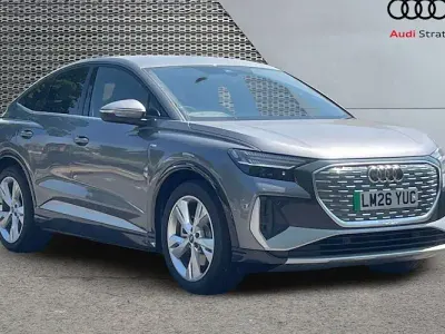 New Audi Q4 Sportback e-tron S-Line 150 kW (204 HP) 2026 Grey SUV