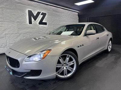 Used Maserati Quattroporte 410 HP (301 kW) 2015 Silver/beige Sedan