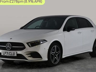 Used Mercedes A250 AMG Line Premium Plus 218 HP (160 kW) 2022 White Hatchback