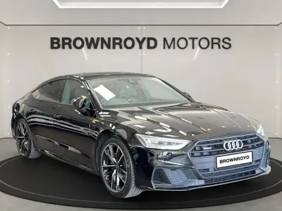 Usado Audi A7 Sportback Black Edition 204 CV (150 kW) 2023 Negro Utilitario