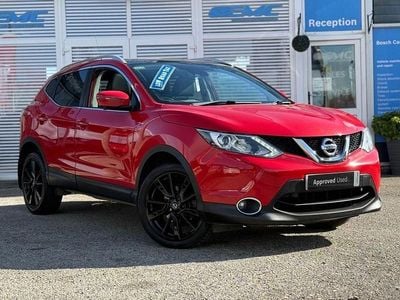 Used Nissan Qashqai Tekna 110 HP (80 kW) 2016 Red SUV