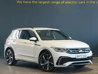 Used VW Tiguan R-line 150 HP (110 kW) 2022 White SUV