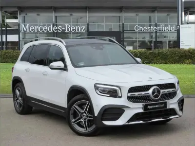 Used Mercedes GLB220 AMG line 187 HP (137 kW) 2021 White SUV