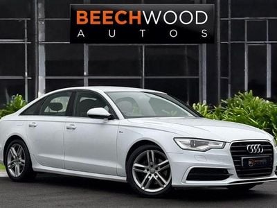 White Used 2013 Audi A6 S-Line Sedan | £8,500 (Fair price)
