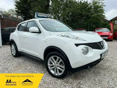 Used Nissan Juke Acenta 110 HP (80 kW) 2014 White SUV