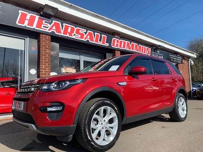 Used Land Rover Discovery Sport HSE 180 HP (132 kW) 2017 Red SUV