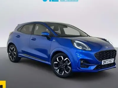 Second-hand Ford Puma ST-Line X 155 CP (114 kW) 2023 Albastru SUV