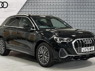 Used Audi Q3 S-Line 150 HP (110 kW) 2025 Black SUV