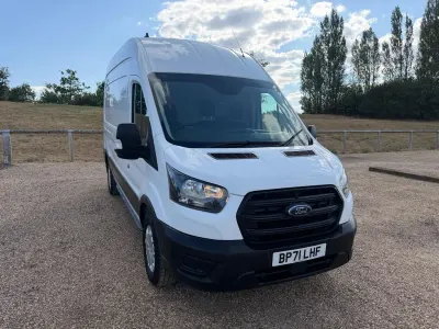 Used Ford Transit S 130 HP (95 kW) 2022 White Van