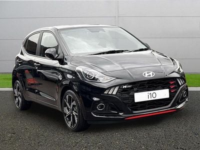 Used Hyundai i10 N Line 2025 Black Hatchback