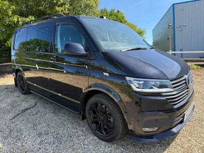 Usado VW Transporter Highline 2021 Negro Van