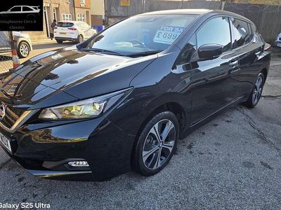 Black Used 2021 Nissan Leaf Tekna Hatchback | £8,995 (Fair price)