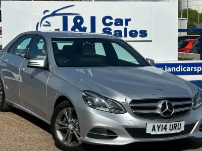 Begagnad Mercedes E220 SE 170 HK (125 kW) 2014 Silver Sedan