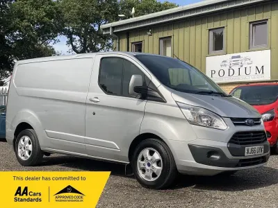 Used Ford Transit Custom Limited 130 HP (95 kW) 2016 Silver Van
