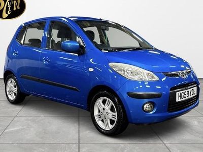 Used Hyundai i10 Comfort 77 HP (56 kW) 2010 Blue Hatchback